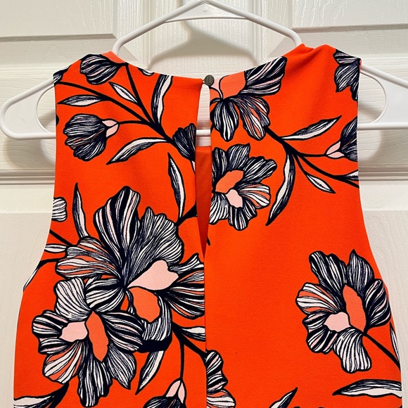 Vince Camuto Sleeveless Floral Dress Size 2 - Picture 5 of 8